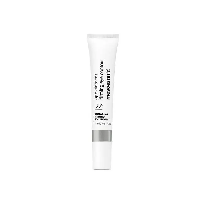 age element® firming eye contour ANTIAGING FIRMING SOLUTIONS Creme mit revitalisierender Wirkung und straffender Wirkung zur Anhebung des Augenlids. Zu dem Produkt gehört ein Keramikapplikator zur Erzielung eines Kälteeffektes. 15 ml