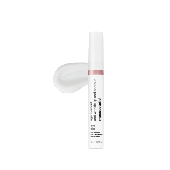 age element® anti-wrinkle lip and contour ANTIAGING ANTI-WRINKLES SOLUTIONS Volumengebendes Produkt für die Lippenkontur zur intensiven Behandlung von Lippenkonturfältchen. Der aufpolsternde Effekt verleiht den Lippen sofort Volumen. 15 ml