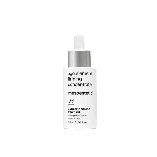 age element® firming concentrate ANTIAGING FIRMING SOLUTIONS Serum-Konzentrat mit Lifting-Effekt. Das Produkt enthält eine hohe Konzentration von straffenden Wirkstoffen, um die Haut zu restrukturieren und ihr Elastizität zu verleihen. 30 ml