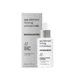 age element® firming concentrate ANTIAGING FIRMING SOLUTIONS Serum-Konzentrat mit Lifting-Effekt. Das Produkt enthält eine hohe Konzentration von straffenden Wirkstoffen, um die Haut zu restrukturieren und ihr Elastizität zu verleihen. 30 ml