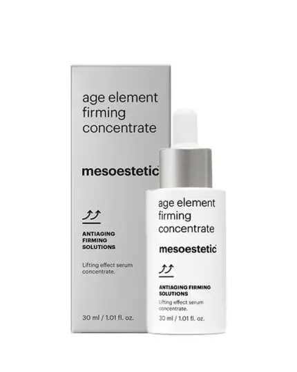 age element® firming concentrate ANTIAGING FIRMING SOLUTIONS Serum-Konzentrat mit Lifting-Effekt. Das Produkt enthält eine hohe Konzentration von straffenden Wirkstoffen, um die Haut zu restrukturieren und ihr Elastizität zu verleihen. 30 ml