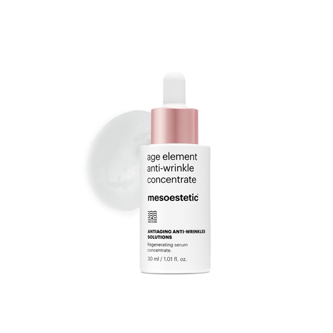 age element® anti-wrinkle concentrate ANTIAGING ANTI-WRINKLES SOLUTIONS Konzentriertes Serum mit intensiv regenerierender Wirkung gegen Falten und Ausdrucksfalten. 30 ml