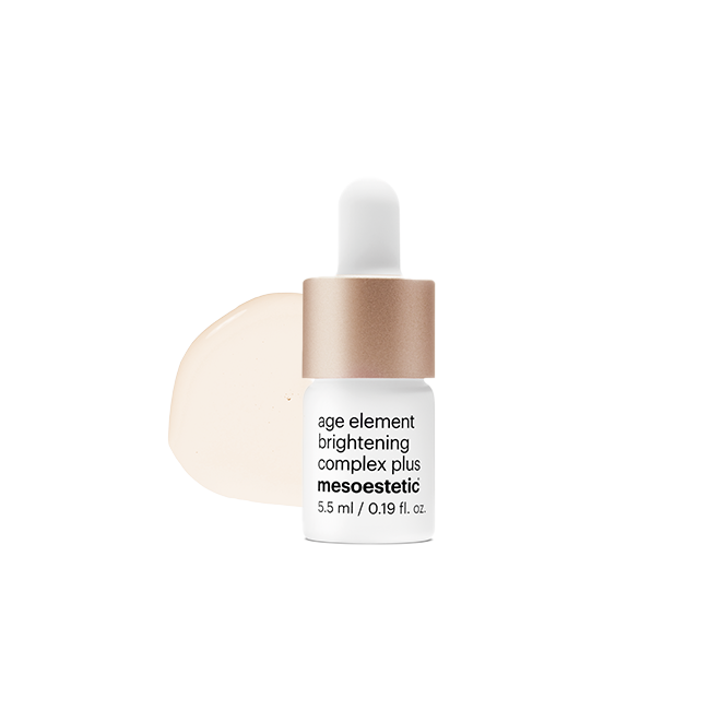 age element® brightening complex plus ANTIAGING BRIGHTENING SOLUTIONS Schockbehandlung mit erneuernder und aufhellender Intensiv-Wirkung. Das Produkt enthält 15 % reines Vitamin C, das isoliert ist, wodurch seine maximale Wirksamkeit gewährleistet wird. 5,5 ml x 4