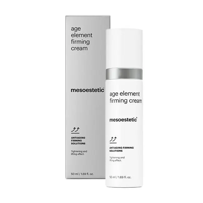 age element® firming cream ANTIAGING FIRMING SOLUTIONS Creme zur Behandlung erschlaffter Gesichtshaut. Sorgt für Straffheit und Spannkraft und definiert gleichzeitig die Gesichtskonturen neu. 50 ml