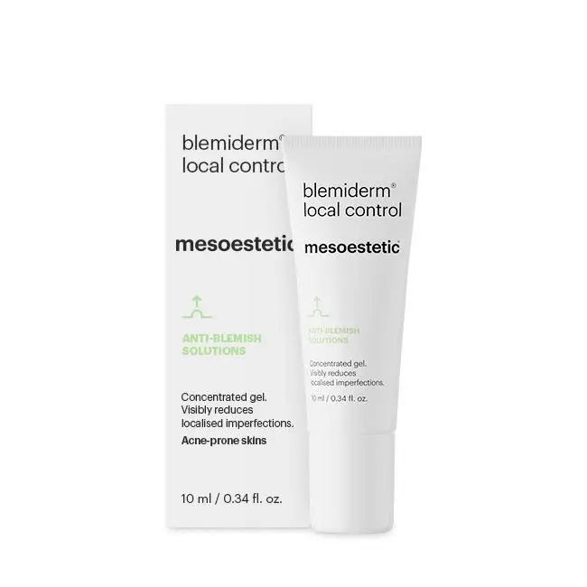 blemiderm® local control ANTI-BLEMISH SOLUTIONS Gel zur lokalen Anwendung zum Korrigieren von Unreinheiten. 10 ml