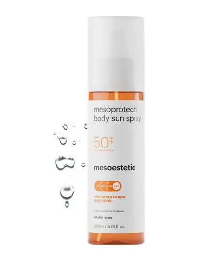 mesoprotech® body sun spray Sonnenschutzspray für den Körper PHOTOPROTECTION SOLUTIONS bei Mel`s Beauty & Academy in 5212 Hausen AG