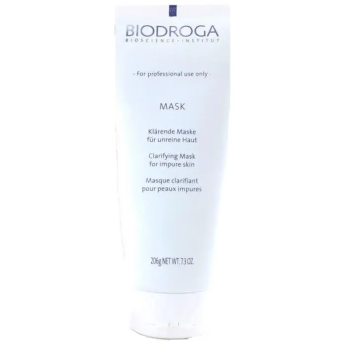 BIODROGA Klärende Maske für unreine Haut – 206 g Tube in Profi-Grösse, exklusiv bei Mel’s Beauty & Academy.
