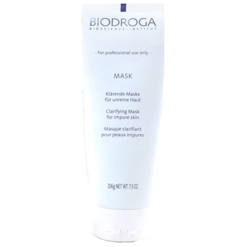 BIODROGA Klärende Maske für unreine Haut – 206 g Tube in Profi-Grösse, exklusiv bei Mel’s Beauty & Academy.
