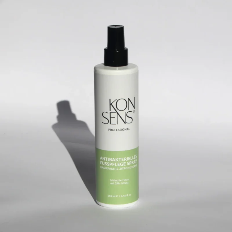 KONSENS Fussspray 250 ml – Erfrischendes Fussspray gegen Bakterien und Fusspilz