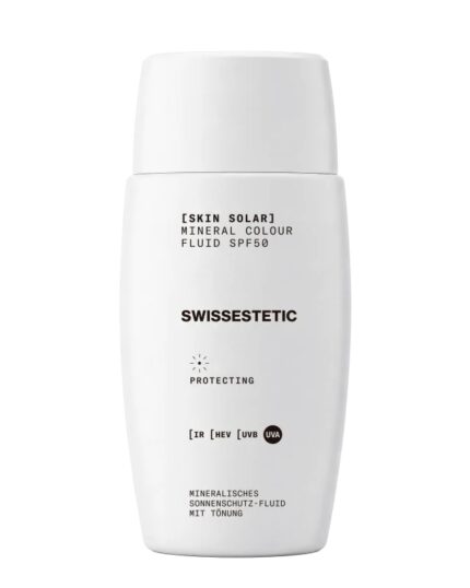 Swissestetic Skin Solar Mineral Colour Fluid SPF50 50 ml – getönter mineralischer Sonnenschutz